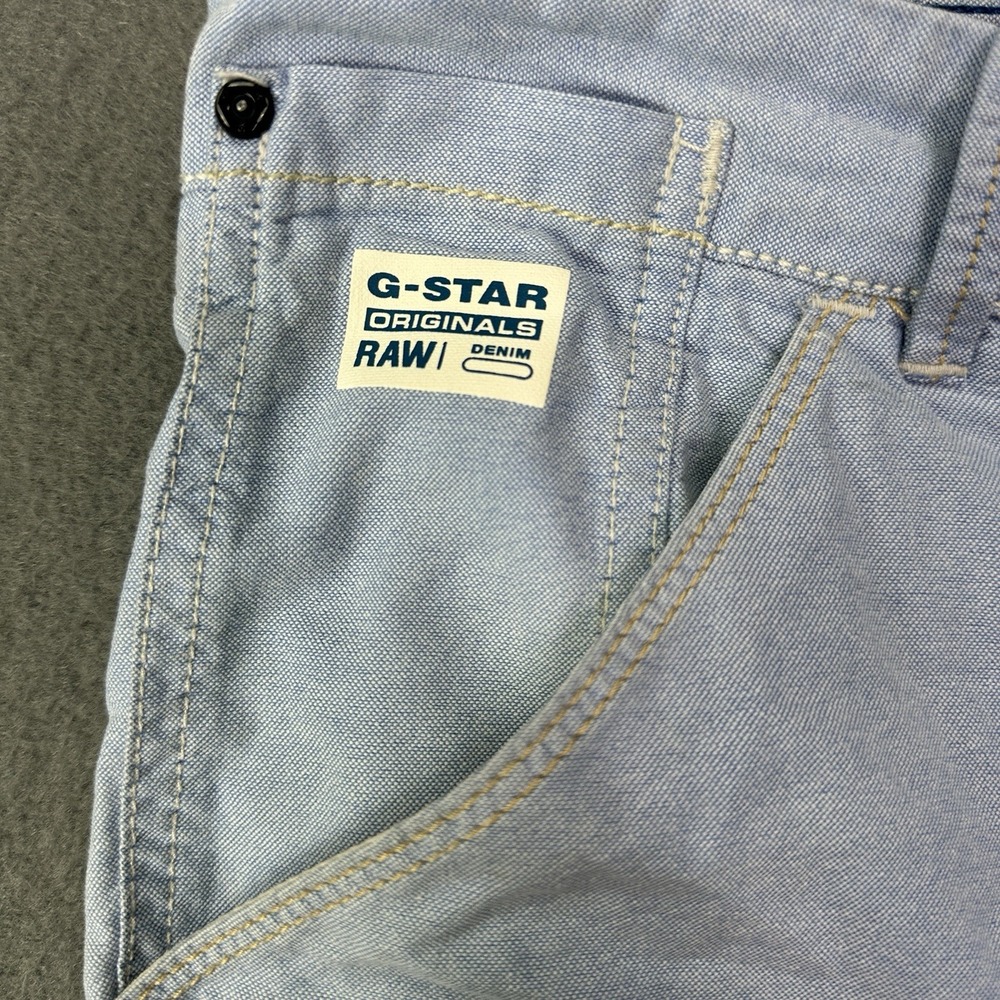 G-Star 5620 SoHo Loose Tapered 1/2 Shorts Size 30 Jeans Hose Raw Organic Blue - Picture 2 of 14